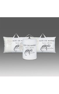 Leopard (белая) Подушка 70х70 Sofi De MarkO