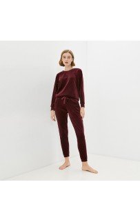 Лорен (бордо) ХL Костюм велюровый Sofi De MarkO