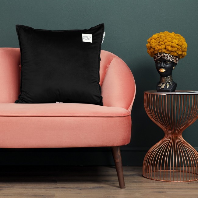 Ноэми (черная) Подушка 45х45 Sofi De MarkO