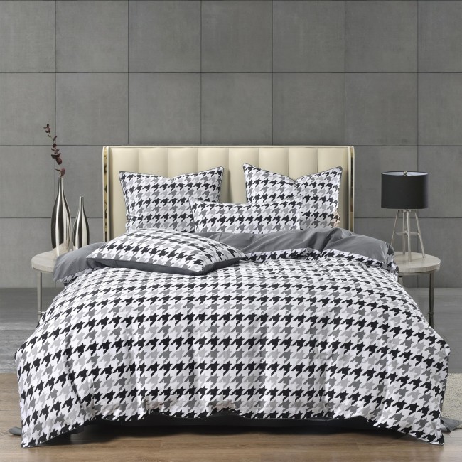 Пикасо (серый) КПБ сатин Евро