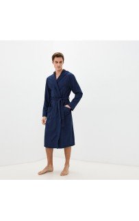 Марвин (синий) L Мужской Халат с капюшоном Sofi De MarkO