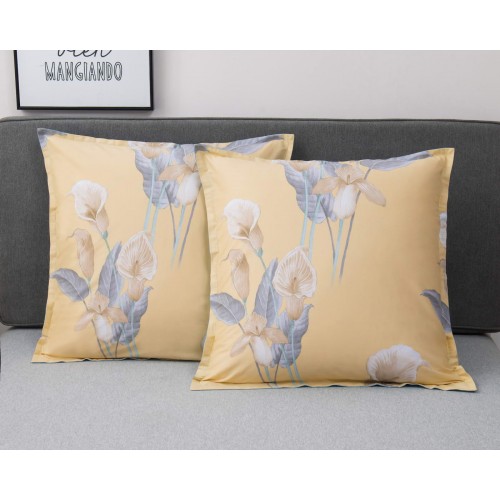 Беатриче (желтый) Наволочка Сатин 70х70 (2шт) Sofi De MarkO