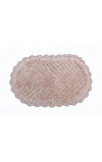 EMMA (капучино) Коврик для ванной кружевной 60х100 Sofi De MarkO EMMA (капучино) Коврик для ванной кружевной 60х100 Sofi De MarkO