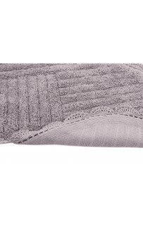 EMMA (серо-лиловый) набор ковриков для ванной кружевной 60х100 и 50х50 Sofi De MarkO