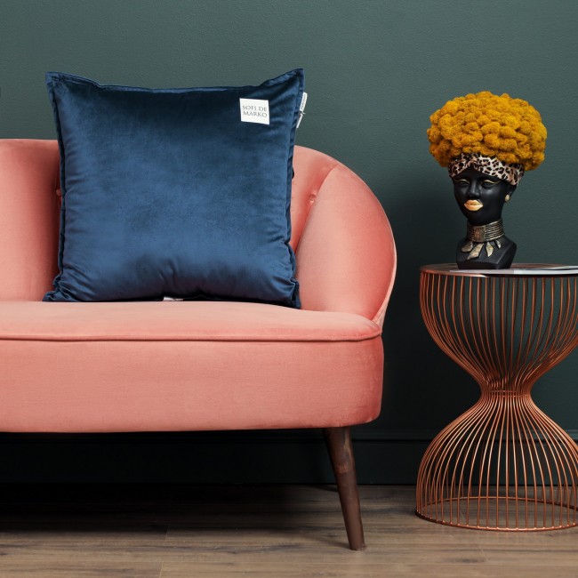 Ноэми (синяя) Подушка 55х55 Sofi De MarkO Ноэми (синяя) Подушка 55х55 Sofi De MarkO