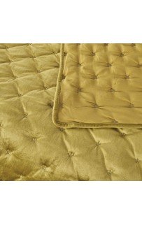 Лея (горчица) Покрывало 240x260