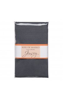 Роланд (антрацит) 50х70 (2шт) Наволочка Трикотаж