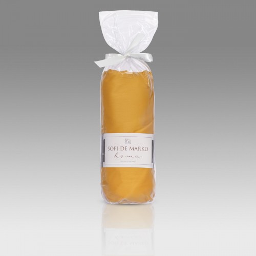 Мармис (горчичная) Простыня 160х200х30 Sofi De MarkO