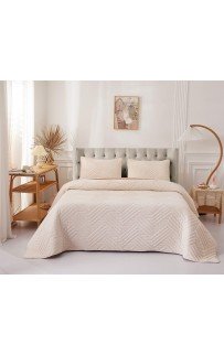 Мориц (крем) Покрывало 160х220 Sofi De MarkO