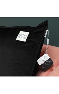 Ноэми (черная) Подушка 45х45 Sofi De MarkO