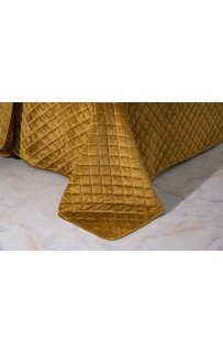 Натаниэль (горчичный) Покрывало 240х260 Sofi De MarkO