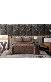 Нобилис (шоко) Покрывало 240х280 Sofi De MarkO