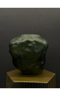 Паскаль (зеленый) Ваза стеклянная матовая 33.5х23х30.5см Sofi De MarkO