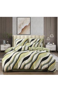 Антей (зеленый) КПБ сатин Евро