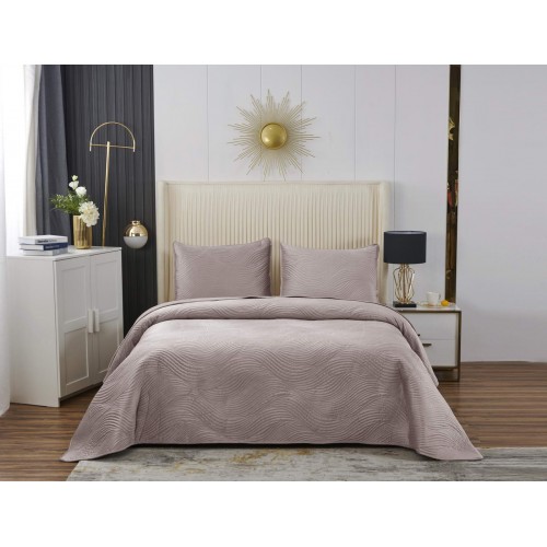 Жизель (пудра) Покрывало 160х220 Sofi De MarkO