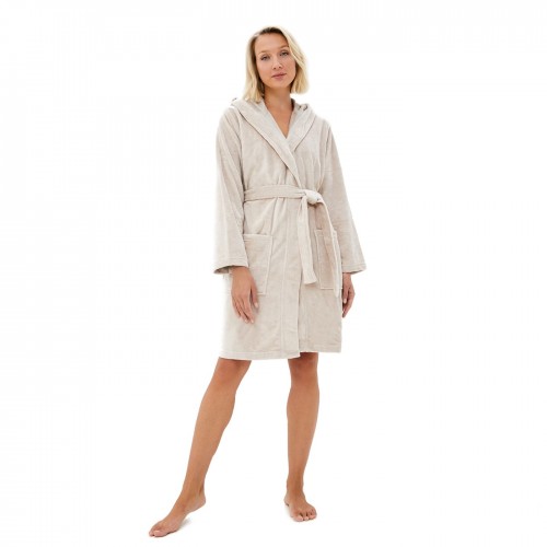 Шанти (беж) XL Халат Махровый Sofi De MarkO