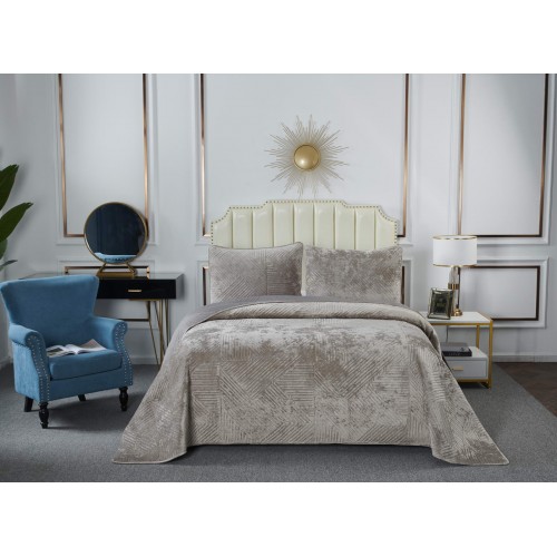 Патрисия (беж 1) Покрывало 160х220 Sofi De MarkO