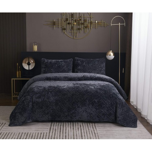 Селена (антрацит) Покрывало 160х220 Sofi De MarkO