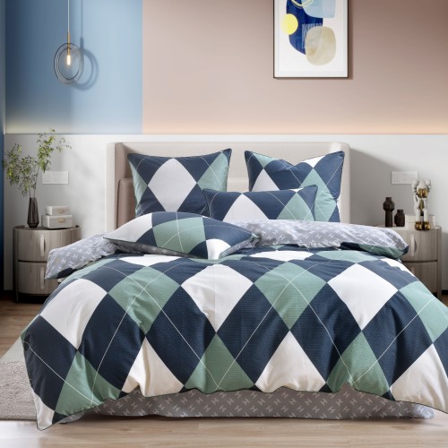 Джин (синий) комплект постельного белья сатин 1.6 Sofi De MarkO