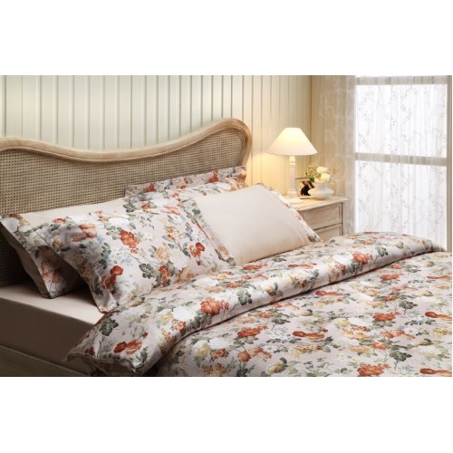 Комплект постельного белья Tivolyo Home ANGELICA кремовый Евро