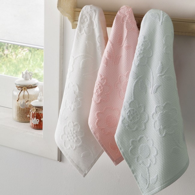 Кухонное полотенце Tivolyo Home BLOOMING JAKARLI 40х60