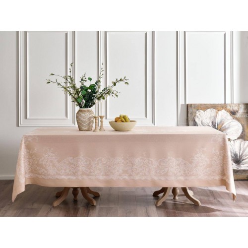 Скатерть Tivolyo Home RETRO бежевый 160х280