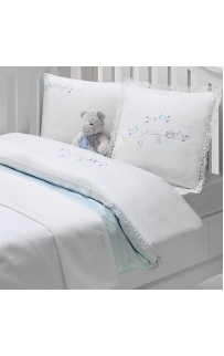 Комплект детского постельного белья Tivolyo Home COUPLE BEBE голубой без покрывала