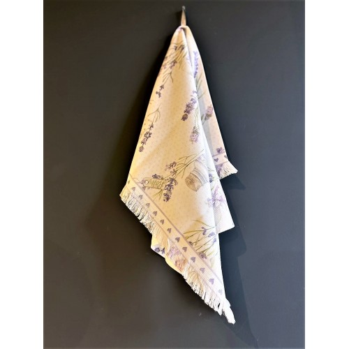 Кухонное полотенце Tivolyo Home LAVENDER HEARTS 50х70