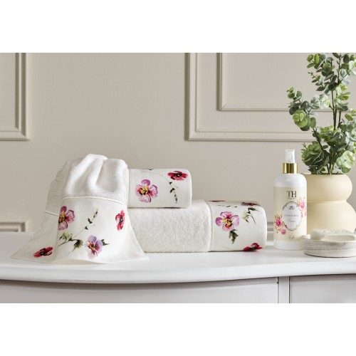 Набор полотенец Tivolyo Home AMARO белый 2 предмета