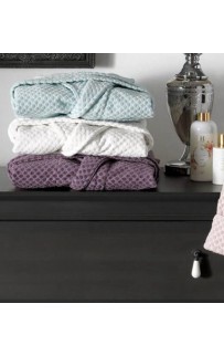 Халат женский Tivolyo home LISA фиолетовый S