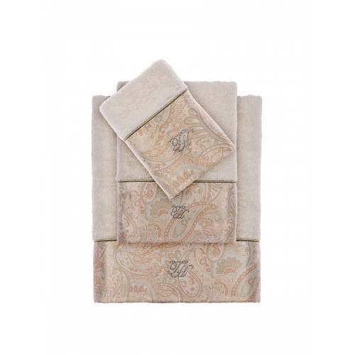 Набор полотенец Tivolyo Home ETTO экрю 2 предмета