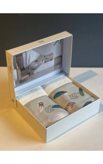 Салфетка Tivolyo Home GALA хаки 3 предмета