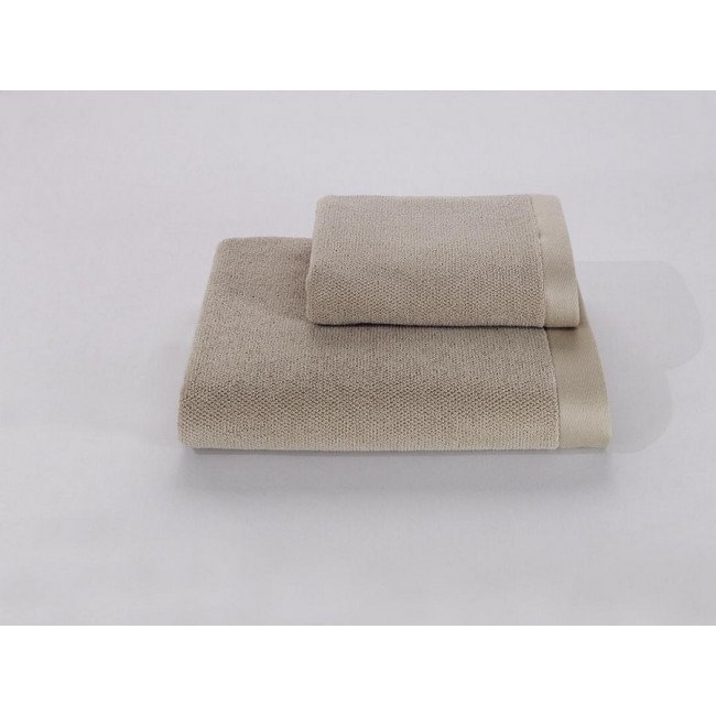 Полотенце Soft сotton LORD бежевый 85х150
