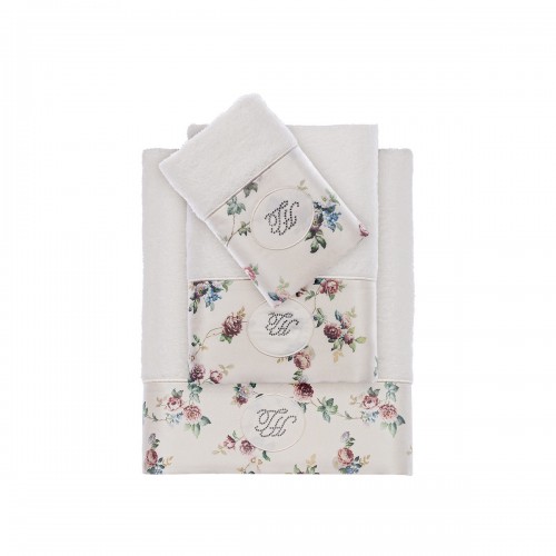 Набор полотенец Tivolyo Home ROSELAND кремовый 2 предмета