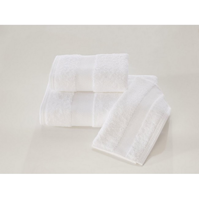 Полотенце Soft cotton DELUхE белый 50х100