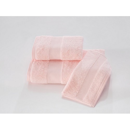 Полотенце Soft cotton DELUхE персиковый 75х150