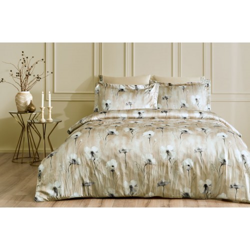 Комплект постельного белья Tivolyo Home DITSY кремовый Евро