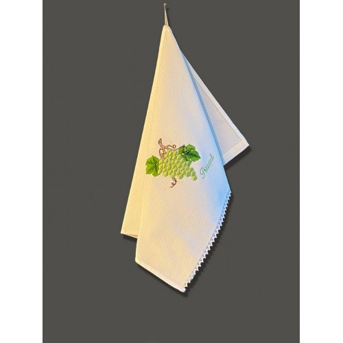 Кухонное полотенце Tivolyo Home WISTERIA зеленый 50х70