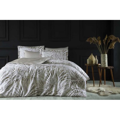 Комплект постельного белья Tivolyo Home NINA бежевый Евро