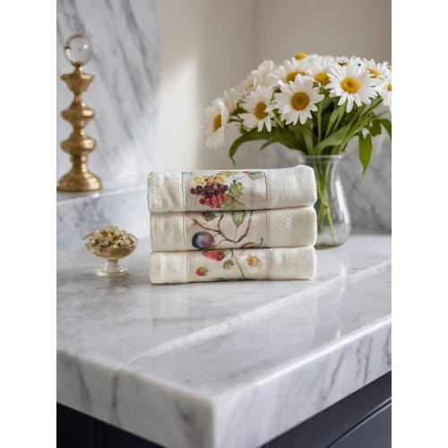 Набор кухонных полотенец Tivolyo Home BUNCH FRUIT 3 предмета