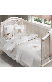 Комплект детского постельного белья Tivolyo Home LOVELY BEBE бежевый без покрывала