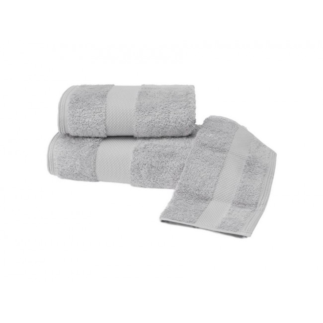 Набор полотенец Soft cotton DELUXE серый 3 предмета