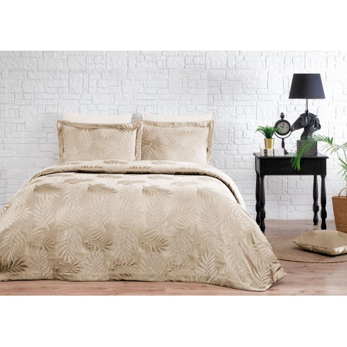 Покрывало Tivolyo Home POSEON бежевый Евро