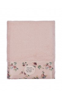 Полотенце Tivolyo Home ROSELAND LUхрозовый 75х150
