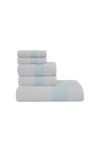 Набор полотенец Soft cotton AQUA бирюзовый 5 предметов
