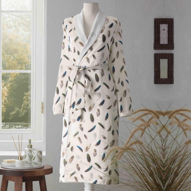 Халат женский Tivolyo home GALA бежевый S/M