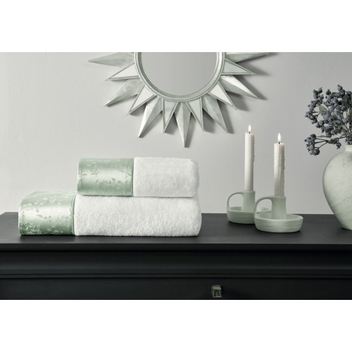 Набор полотенец Tivolyo Home CLARINDA ментоловый 2 предмета