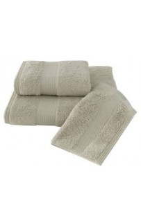 Салфетка Soft cotton DELUXE серый 32х50