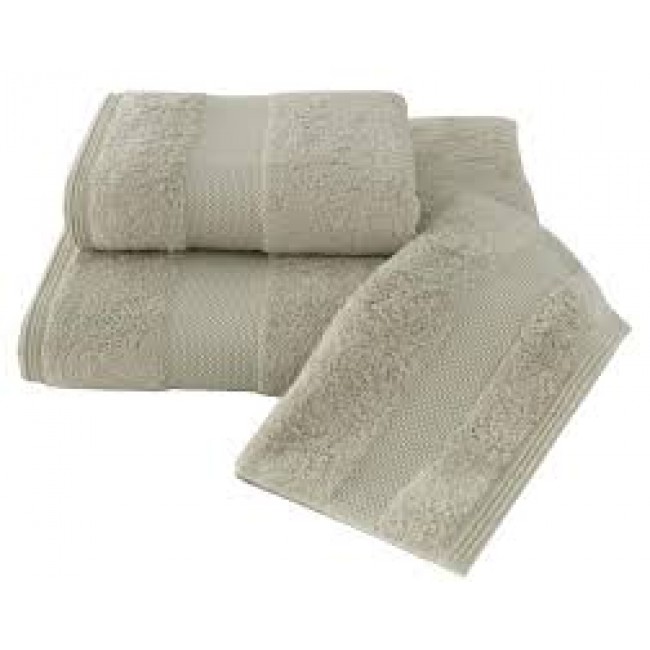 Салфетка Soft cotton DELUXE серый 32х50