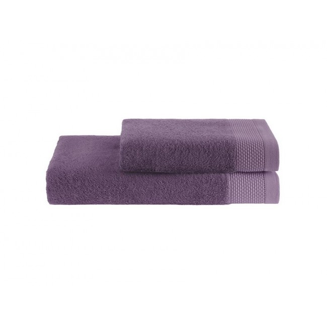 Полотенце Soft cotton BAMBU фиолетовый 85х150